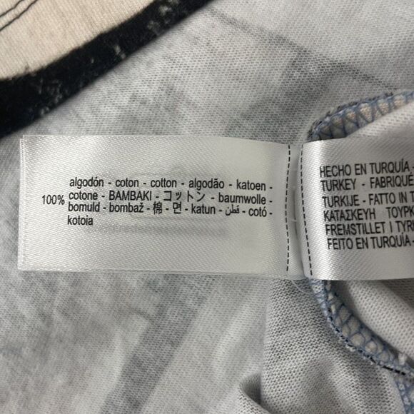 Zara Albert Florent T Shirt Small S Multicolor Print Crew Neck 1165/522 NWT - Picture 10 of 12